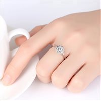 Villa del Conte  - Via Don Giuseppe Carrara 19 - Ring Gaurosa Woman Fantasy in Silver Zircone SR0062 - SR0062_12